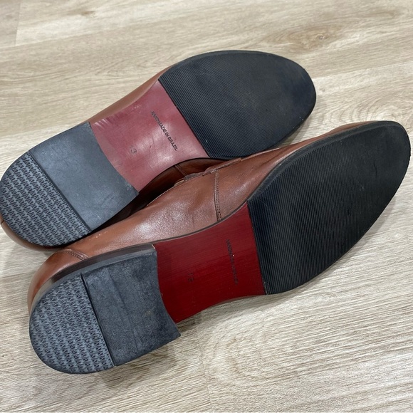 Massimo Matteo Firenze Patina Men’s Penny Driver Loafers - Picture 12 of 14